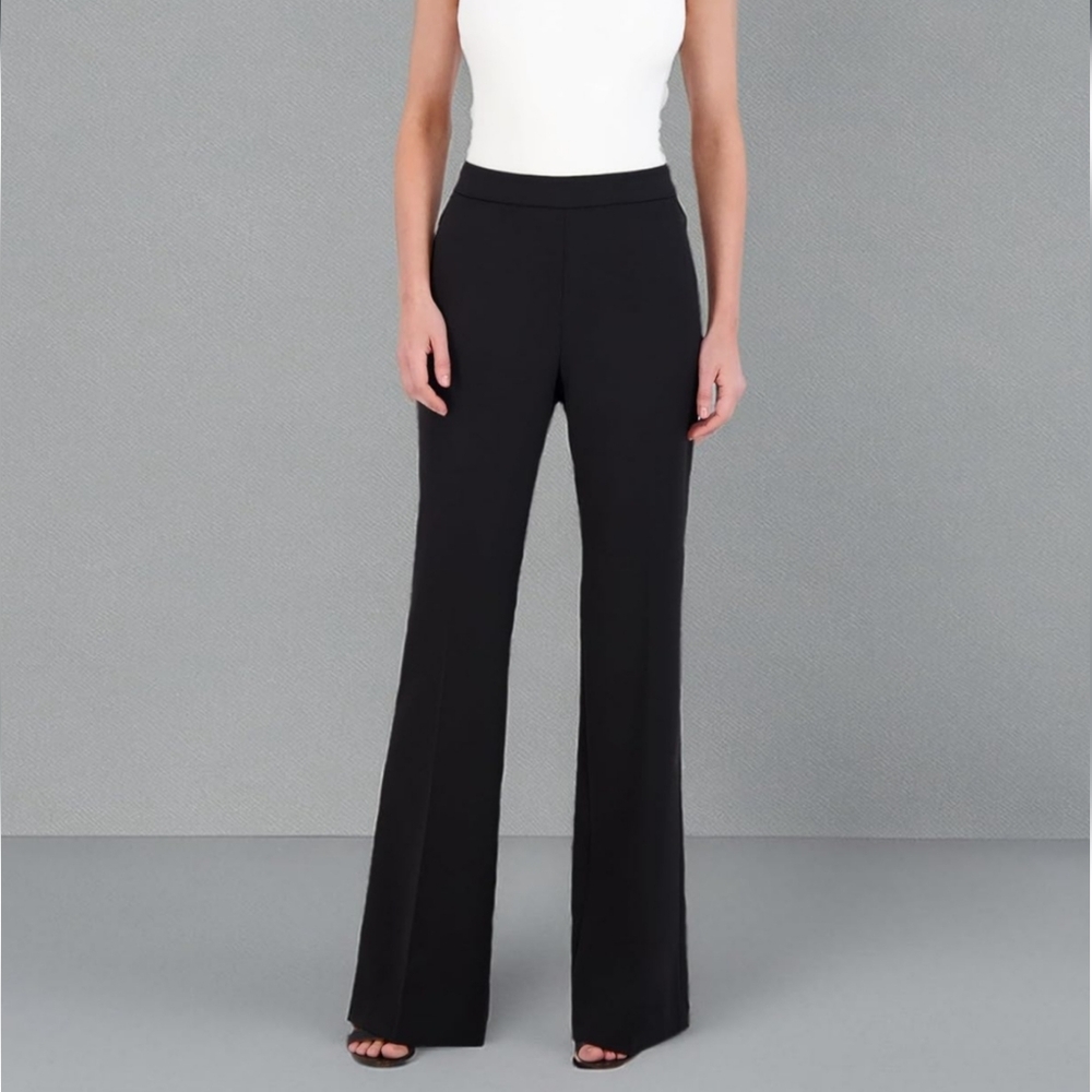 BCBGMAXAZRIA Pants black color size 2 flare leg pants